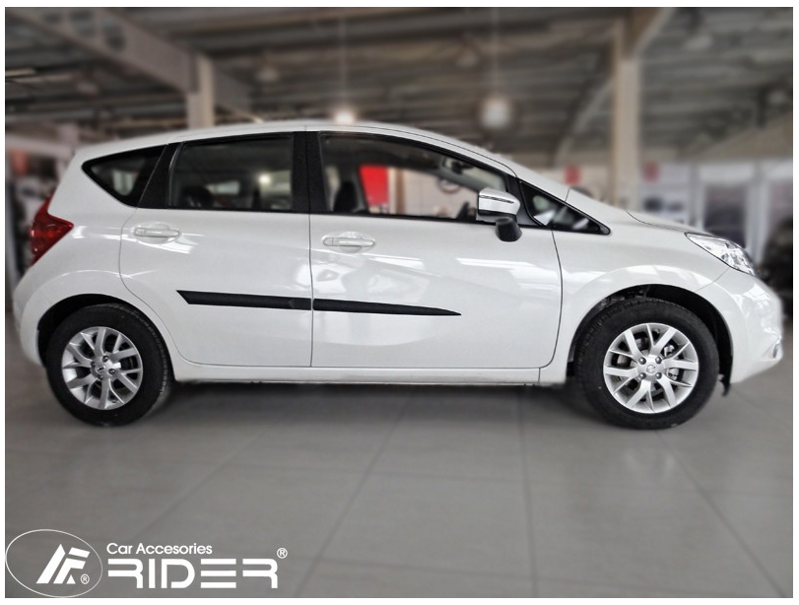 Ochranné lišty dverí Nissan Note II 13R, MODEL F-32 Ochranné lišty dverí Nissan Note II 13R, MODEL F-32