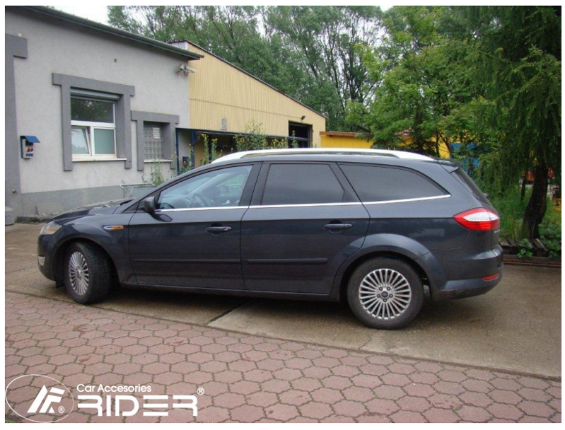 Ochranné lišty dverí Ford Mondeo 07-12R lim/com, MODEL F-16/20 Ochranné lišty dverí Ford Mondeo 07-12R lim/com, MODEL F-16/20