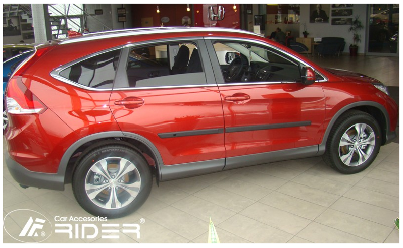 Ochranné lišty dverí Honda CR-V 12R a vyššie, MODEL F-4 Ochranné lišty dverí Honda CR-V 12R a vyššie, MODEL F-4