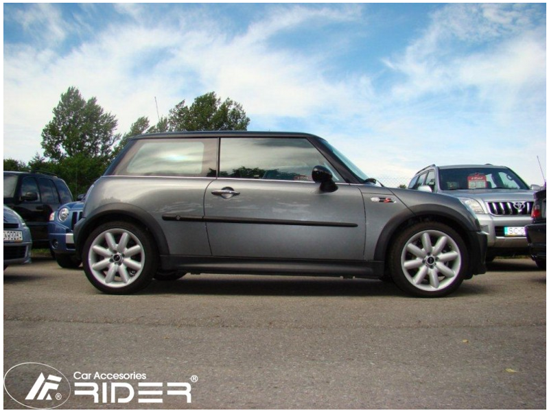 Ochranné lišty dverí Mini Cooper S, do 2006R htb MODEL F-25 Ochranné lišty dverí Mini Cooper S, do 2006R htb MODEL F-25