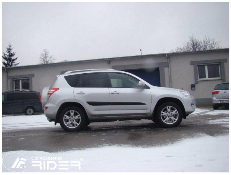 Ochranné lišty dverí Toyota RAV 4 06-10R, MODEL F-30 Ochranné lišty dverí Toyota RAV 4 06-10R, MODEL F-30
