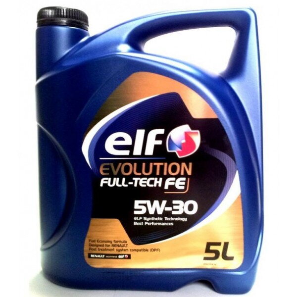 Elf Evo. Full-Tech FE (Solaris DPF) 5W-30 5L Elf Evo. Full-Tech FE (Solaris DPF) 5W-30 5L