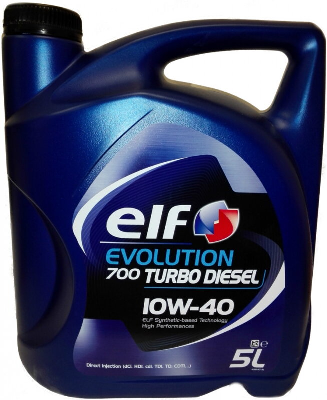 Elf Turbo Diesel Evo.700 10W-40 5L Elf Turbo Diesel Evo.700 10W-40 5L
