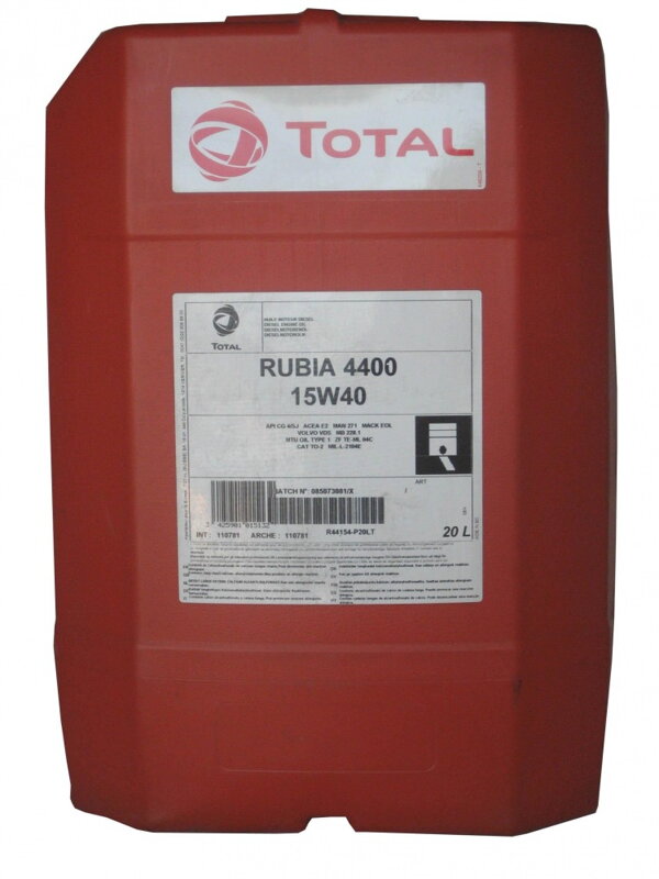 Total Rubia Polytrafic 10W-40 20L Total Rubia Polytrafic 10W-40 20L