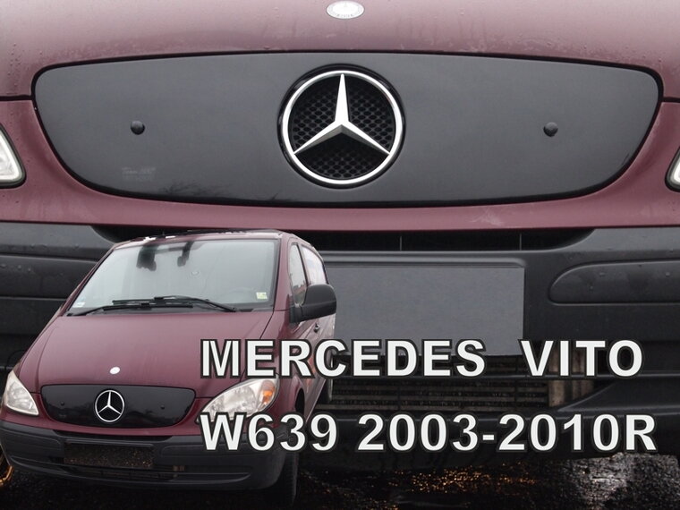 Zimná clona Mercedes Vito/Viano II W639 2003-2010R horná Zimná clona Mercedes Vito/Viano II W639 2003-2010R horná