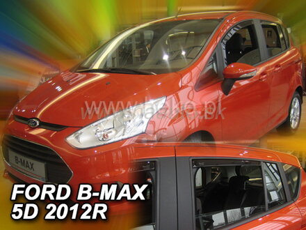 Deflektory FORD  B-MAX 5D 2012R. a vyššie(+zadné)