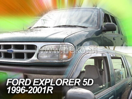 Deflektory FORD EXPLORER II 5d 1996-2001r. (+zadné)