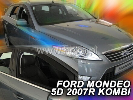 Deflektory FORD MONDEO combi od 2007 do 2014 + zadné deflektory