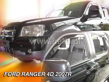 Deflektory FORD RANGER 4D 2007-2012R