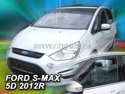 Deflektory FORD S-MAX 5D 03/2010R  a vyššie