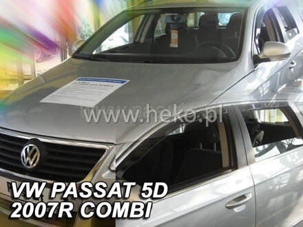 Deflektory VW PASSAT B6/B7 VARIANT od 2005 do 2015 + zadné deflektory