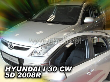 Deflektory HYUNDAI i30 5D CW 2008R  a vyššie