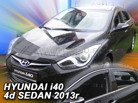 Deflektory HUNDAI i40 sedan od 2011 + zadné deflektory