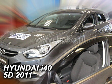 Deflektory HYUNDAI i40 sedan od 2011 do 2019