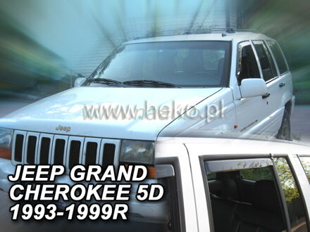 Deflektory JEEP GRAND CHEROKEE  1993r.-1999r. (+zadné)