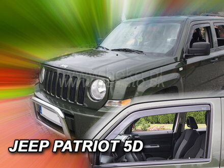 Deflektory JEEP PATRIOT 5D 2006R.->