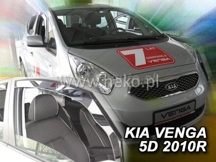 Deflektory KIA VENGA od 2010 do 2019