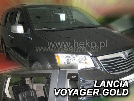 Deflektory LANCIA VOYAGER GOLD 5D 2012R.->(+zadné)