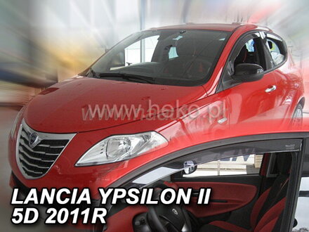 Deflektory LANCIA YPSILON II 5d 2011r. a vyššie