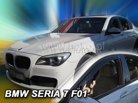 Deflektory BMW Seria 7 F01/02 4/5D 2008R.->