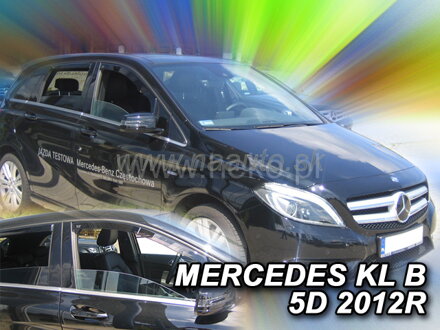 Deflektory MERCEDES klasa B W246 5D 2011R->