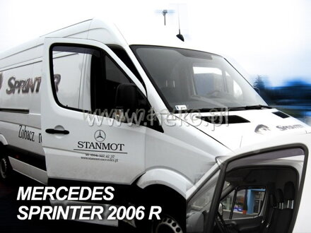 Deflektory MERCEDES SPRINTER 06.2006R  a vyššie (OPK) / VW CRAFTER (OPK)