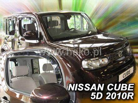 Deflektory NISSAN CUBE 5D 2010R. a vyššie