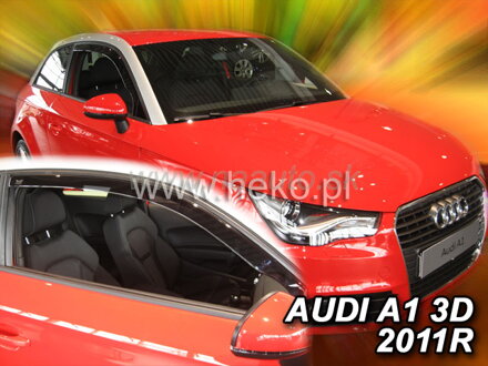 Deflektory AUDI A1, 3d  2010r. a vyššie