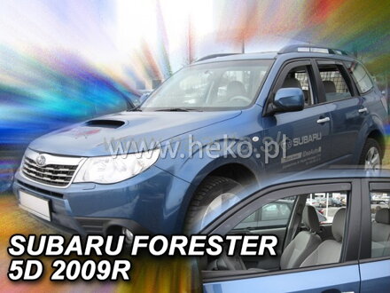 Deflektory SUBARU FORESTER III SH 5D 2008-2013R.