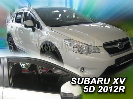 Deflektory SUBARU XV 5D 2012R. a vyššie