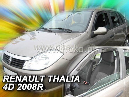 Deflektory RENAULT THALIA  4d 10/2008R.->