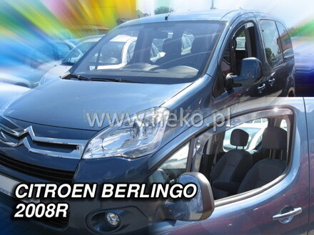 Deflektory CITROEN BERLINGO 2008r.  a vyššie