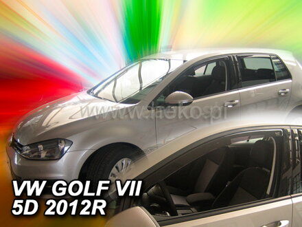 Deflektory VW GOLF VII 5d  2012r. a vyššie