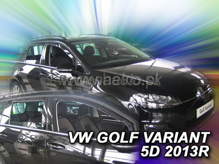 Deflektory VW GOLF VII VARIANT 5D 2013R->(+zadné)
