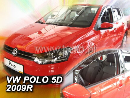 Deflektory VW POLO  5d  2009r. a vyššie