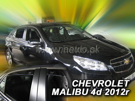 Deflektory CHEVROLET MALIBU (IVGen) 4D 2012R. a vyššie(+zadné)