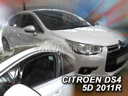 Deflektory CITROEN DS4 5d  2011r. a vyššie