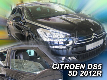 Deflektory CITROEN DS5 5d  2012r. a vyššie