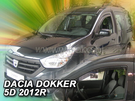 Deflektory DACIA LODGY 5D 2012R. a vyššie/DOKKER 4D 2012R  a vyššie