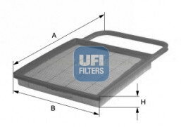 Vzduchový filter UFI 30.589.00