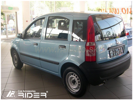 Ochranné lišty dverí Fiat Panda II 03-12R htb, MODEL F-4