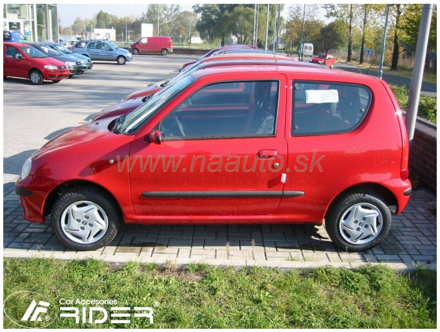 Ochranné lišty dverí Fiat Seicento 98-05R htb, MODEL F-9