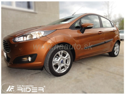 Ochranné lišty dverí Ford Fiesta VII 5D 08R a vyššie  htb, MODEL F-22