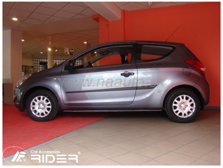 Ochranné lišty dverí Hyundai i20 3D 09-12R htb, MODEL F-28