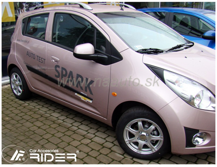 Ochranné lišty dverí Chevrolet Spark 09R, MODEL F-29