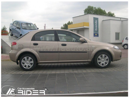 Ochranné lišty dverí Chevrolet Lacetti 04-10R, MODEL F-3