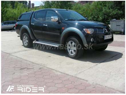 Ochranné lišty dverí Mitsubishi L200 06-11R, MODEL F-12