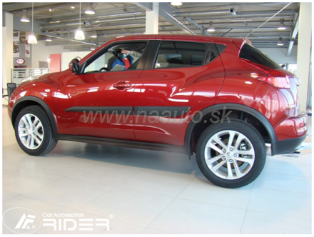 Ochranné lišty dverí Nissan Juke 11R, MODEL F-30