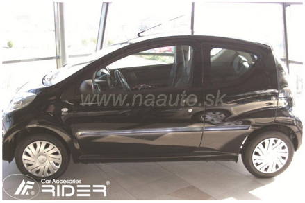 Ochranné lišty dverí Citroen C1 3D 05-11R htb MODEL F-18