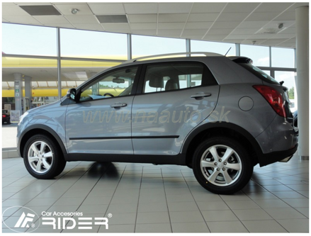 Ochranné lišty dverí Ssangyong Korando 11R, MODEL F-35